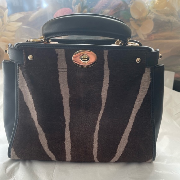 RARE COACH GRAMERCY CALFHAIR MINI SATCHEL - Picture 8 of 15